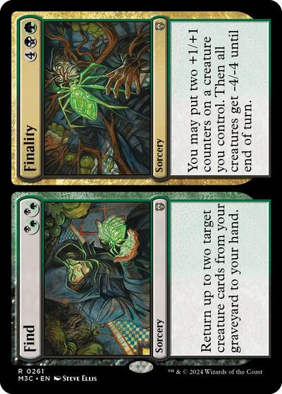 Find Finality (M3C, Near Mint,)