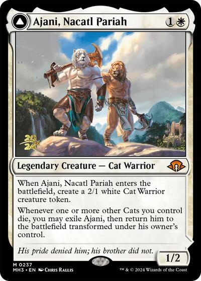 Ajani, Nacatl Pariah (PRE, Near Mint, Foil)