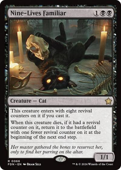 Nine Lives Familiar (FDN, Near Mint,)