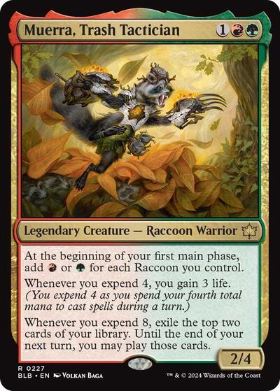 Muerra Trash Tactician (BLB, Near Mint,)