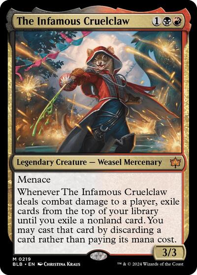 The Infamous Cruelclaw (BLB, Near Mint,)