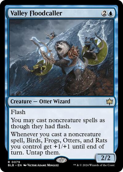 Valley Floodcaller (BLB, Near Mint, Foil)