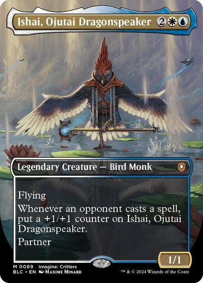 Ishai Ojutai Dragonspeaker Borderless (BLC, Near Mint,)