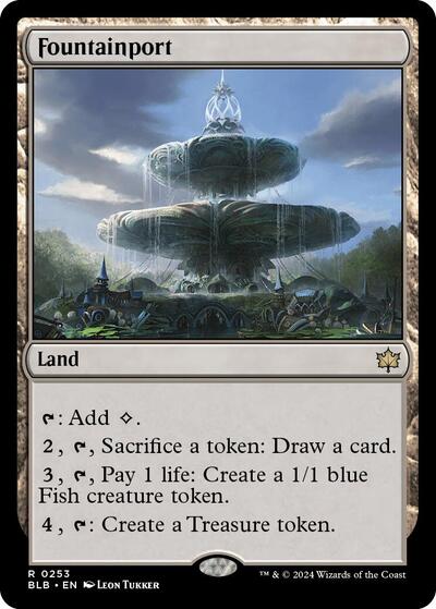 Fountainport (BLB, Lightly Played, Foil)