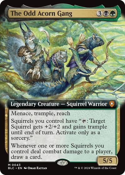 The Odd Acorn Gang Extended Art (BLC, Near Mint,)