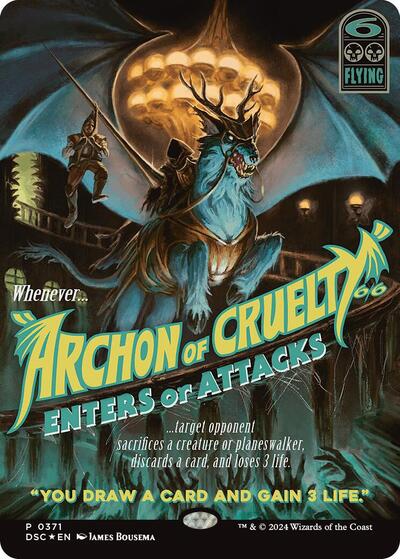 Archon of Cruelty Showcase (DSC, Near Mint, Foil)
