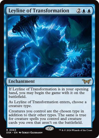 Leyline of Transformation (DSK, Near Mint,)