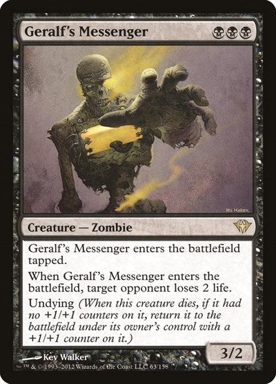 Geralfs Messenger (DKA, Lightly Played,)