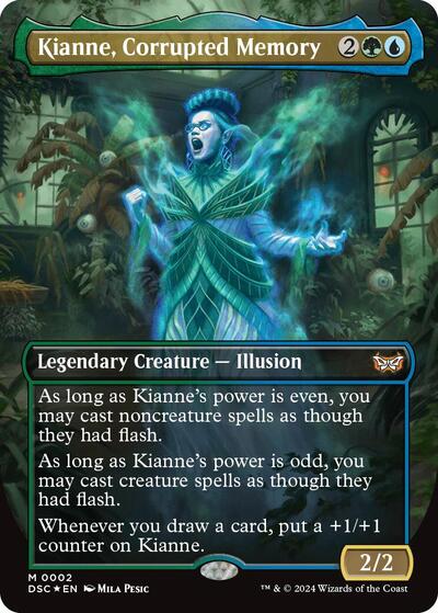 Kianne Corrupted Memory Borderless (DSC, Near Mint, Foil)