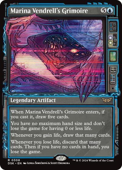 Marina Vendrell's Grimoire (Showcase) (DSK, Near Mint, Foil)