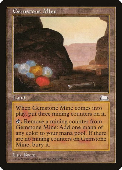 Gemstone Mine (WTH, Lightly Played,)