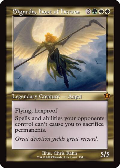 Sigarda Host of Herons Retro Frame (INR, Near Mint, Foil)