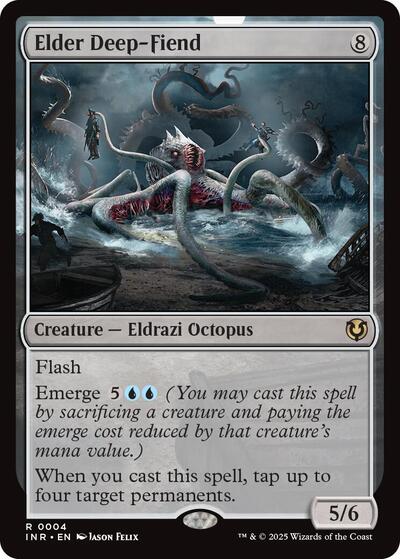 Elder Deep Fiend (INR, Near Mint, Foil)