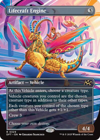Lifecraft Engine Borderless (DFT, Near Mint, Foil)