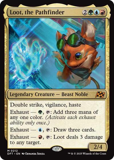 Loot the Pathfinder (DFT, Near Mint, Foil)