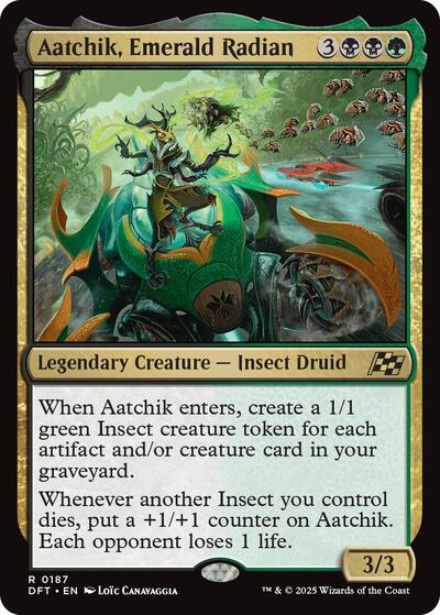 Aatchik Emerald Radian (DFT, Near Mint, Foil)