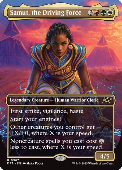 Samut the Driving Force Borderless (DFT, Near Mint,)
