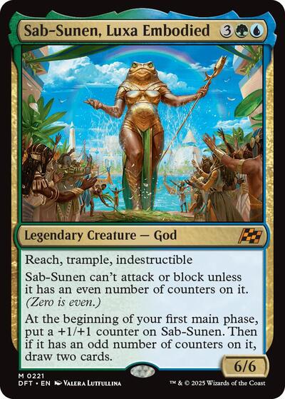Sab Sunen Luxa Embodied (DFT, Near Mint,)