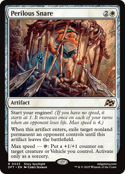 Perilous Snare (DFT, Near Mint,)