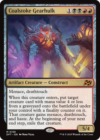 Coalstoke Gearhulk (DFT, Near Mint, Foil)