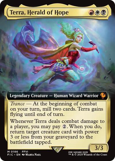 Terra Herald of Hope Extended Art (FIC, Near Mint,)