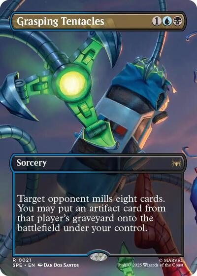 Grasping Tentacles Borderless (SPE, Near Mint,)