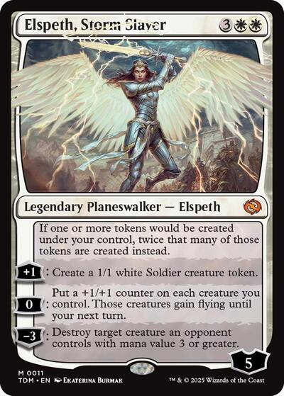Elspeth Storm Slayer (TDM, Near Mint,)