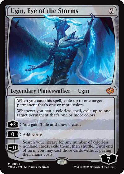 Ugin Eye of the Storms (TDM, Near Mint,)