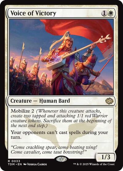 Voice of Victory (TDM, Near Mint,)