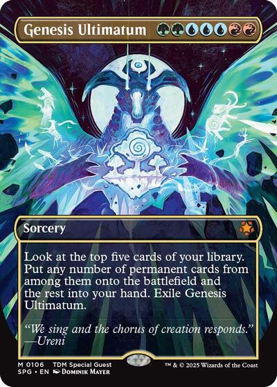 Genesis Ultimatum Borderless (SPG, Near Mint,)
