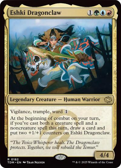 Eshki Dragonclaw (TDM, Near Mint,)