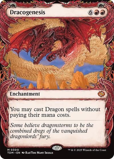 Dracogenesis 0300 Showcase (TDM, Near Mint,)