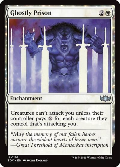 Ghostly Prison (TDC, Near Mint,)