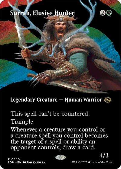 Surrak Elusive Hunter Borderless (TDM, Near Mint,)