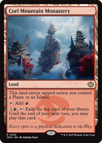 Cori Mountain Monastery (TDM, Near Mint,)