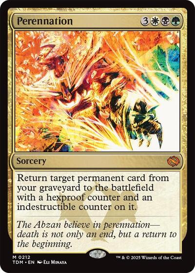 Perennation (TDM, Near Mint,)