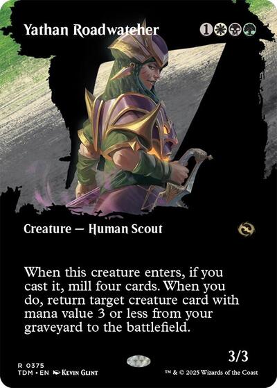 Yathan Roadwatcher Borderless (TDM, Near Mint,)