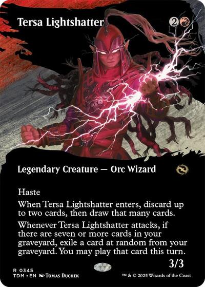 Tersa Lightshatter Borderless (TDM, Near Mint,)