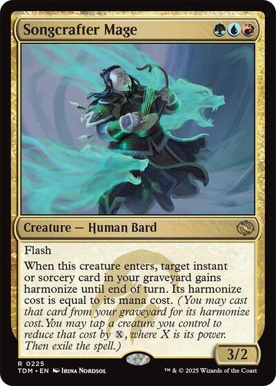 Songcrafter Mage (TDM, Near Mint, Foil)