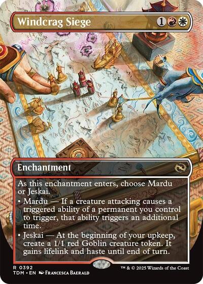 Windcrag Siege Borderless (TDM, Near Mint, Foil)
