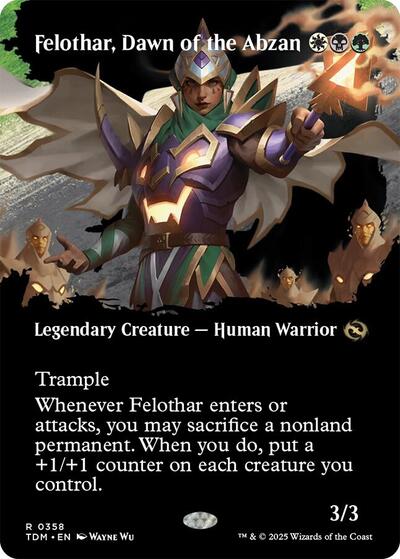 Felothar Dawn of the Abzan Borderless (TDM)