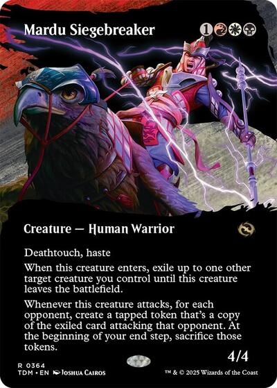 Mardu Siegebreaker Borderless (TDM)