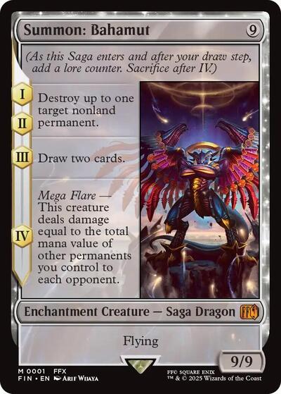 Summon: Bahamut (FIN, Near Mint,)