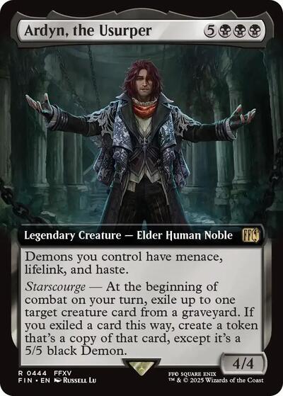 Ardyn, the Usurper (Extended Art) (FIN, Near Mint,)