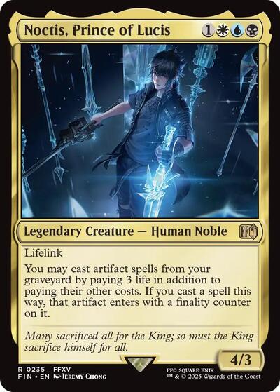 Noctis, Prince of Lucis (FIN, Near Mint, Foil)