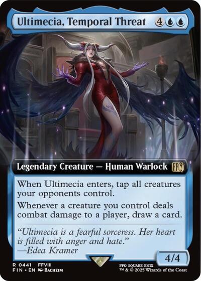 Ultimecia, Temporal Threat (Extended Art) (FIN, Near Mint,)