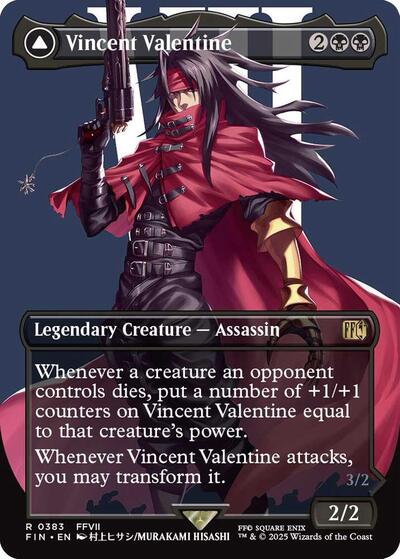 Vincent Valentine (Borderless) (FIN, Near Mint, Foil)