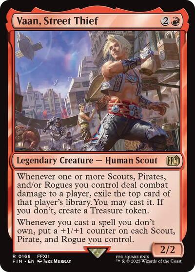 Vaan, Street Thief (FIN, Near Mint,)