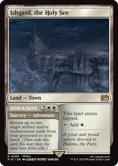 Ishgard, the Holy See (FIN, Near Mint,)
