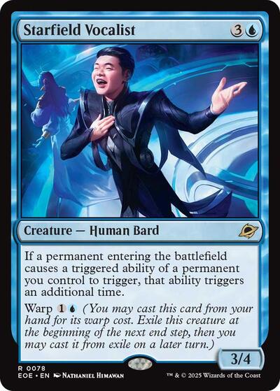 Starfield Vocalist (EOE, Near Mint, Foil)
